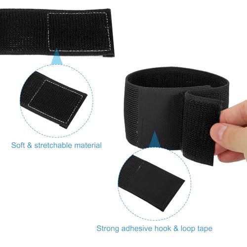 Boot Straps, 2 Pack Elastic Polyester Trousers Blouses Ankle Straps Pants view 4