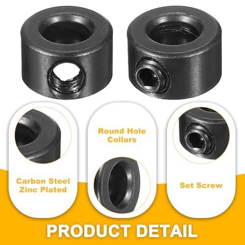 Bore 6 mm Shaft Collar 12 mm OD 8 mm Thickness view 3