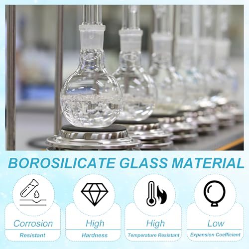 Borosilicate Glass Adapter, Reducing Connecting Joint Connecting Adapter view 3