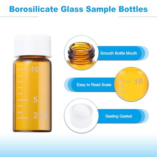 Borosilicate Glass Graduated Sample Bottles view 3