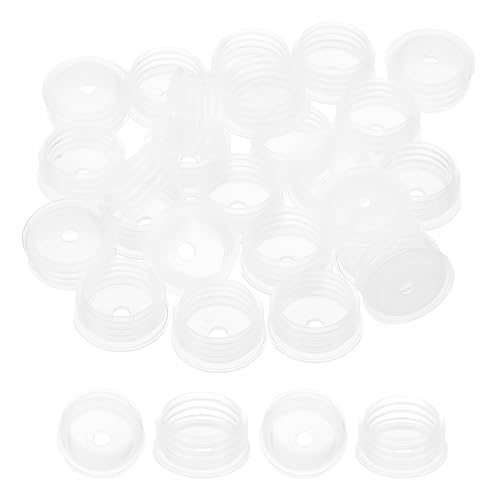 Bottle Adapter 0.83"/21mm Press in Plugs Clear 25Pcs — PATIKIL