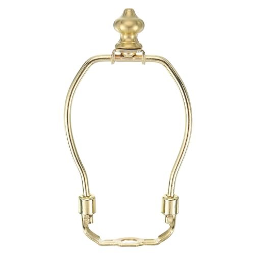 Bracket with Standard Saddle & Finial Detachable Shade Holder for Table — PATIKIL