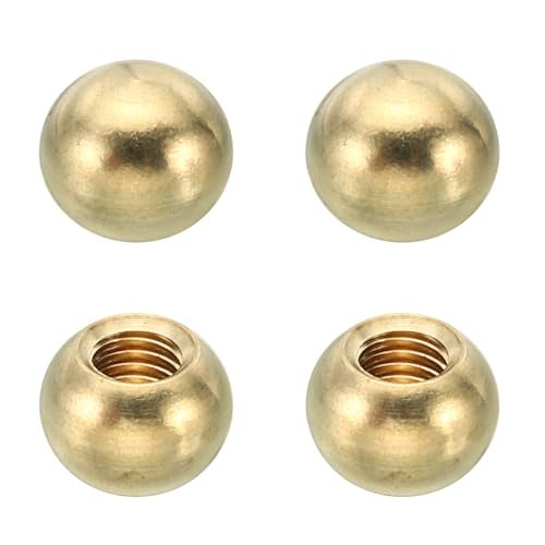 Brass Gold Light Fixture Screws Nut Lamp Decorative Screw Caps Cover — PATIKIL