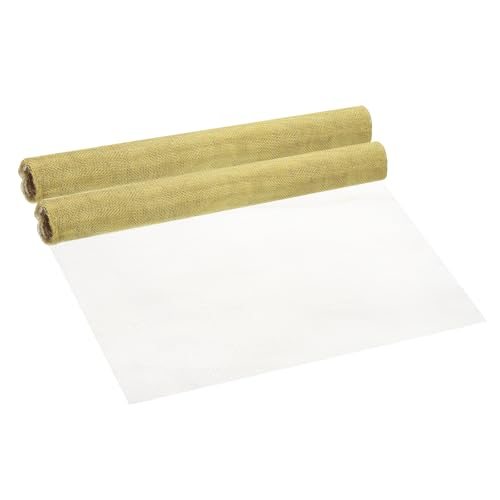 Brass Woven Wire Mesh Screen Roll 39x12, Yellow — PATIKIL