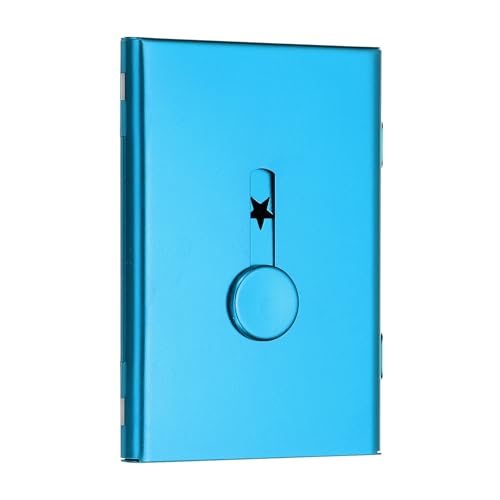Business Card Holder Thumb Drive Portable Alloy Slide Out Card Case — PATIKIL
