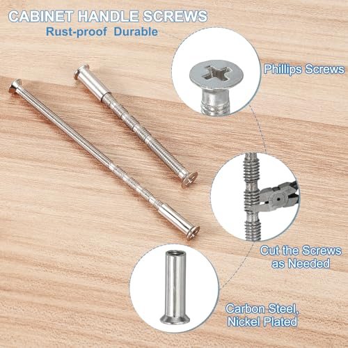 Cabinet Handle Screws M4 x 50mm Break Away Screw view 3