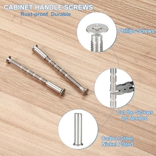 Cabinet Handle Screws M4 x 70mm view 3