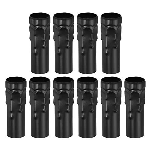 Candle Socket Covers, 3.9 Inch Tall Metal Chandelier Sleeves Candelabra — PATIKIL