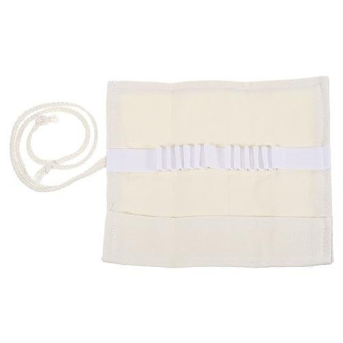 Canvas Pencil Wrap Pouch Pen Holder Organizer view 4