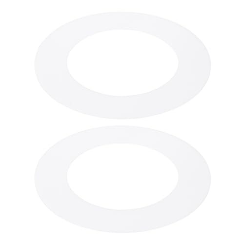 Ceiling Light Goof Rings Matte Circular Light Cover Lighting Fixture — PATIKIL
