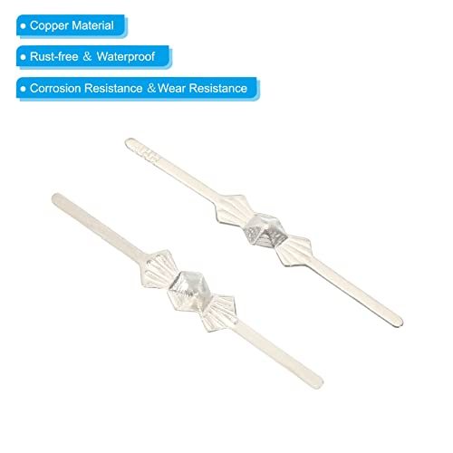Chandelier Connector Clip 200 Pack 25mm/1" Length Silver view 4