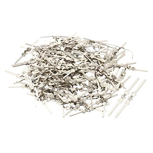 Chandelier Connector Clip 200 Pack 25mm/1" Length Silver — PATIKIL