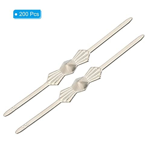 Chandelier Connector Clip 200 Pack 40mm/1.6" Length Silver view 3