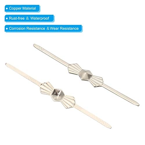 Chandelier Connector Clip 200 Pack 40mm/1.6" Length Silver view 4