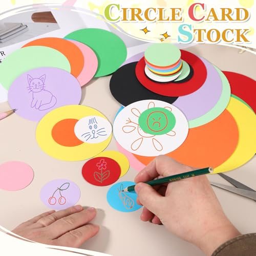 Circle Card Stock view 4