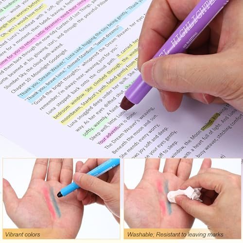 Clear Neon Bright Gel Stick Cute Pastel view 5