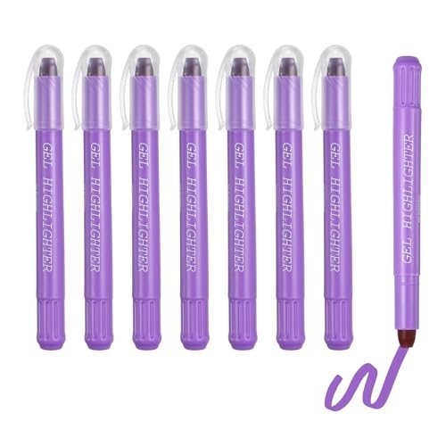 Clear Neon Bright Gel Stick Cute Pastel — PATIKIL