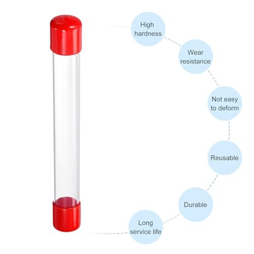 Clear Rigid Tube Round Plastic Tubing 305mm/ 12 ‘’ Length view 4