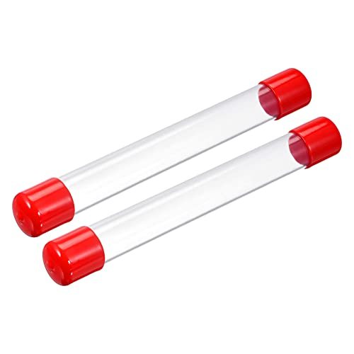 Clear Rigid Tube Round Plastic Tubing 305mm/ 12 ‘’ Length — PATIKIL