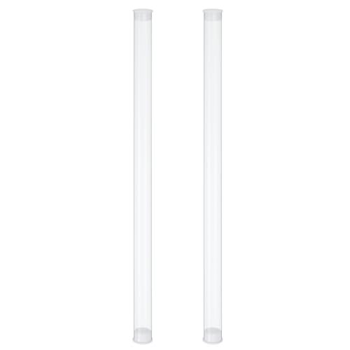 Clear Rigid Tube Round Plastic Tubing — PATIKIL