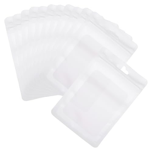 Clear Window Resealable Food Storage Smell Proof Foil Pouch Bag — PATIKIL