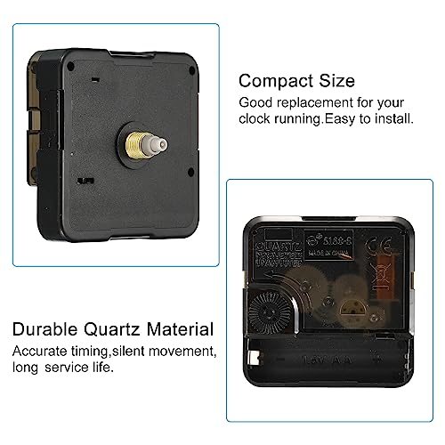 Clock Mechanism Replacement, Quartz Clock Mechanism Battery Operated DIY view 4
