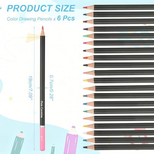 Color Drawing Pencils Art Scrapbook Supplies view 2