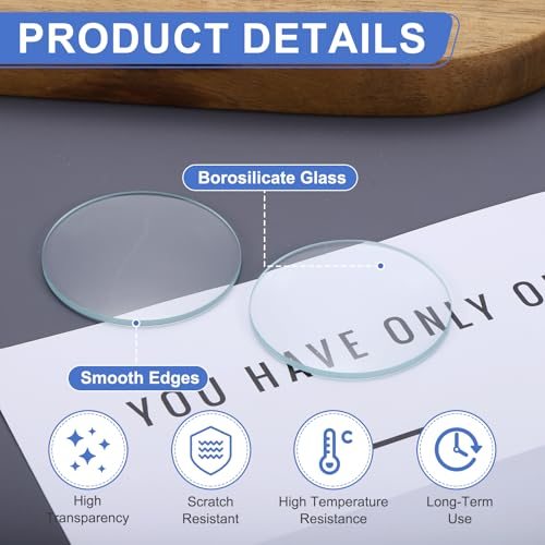 Convex Lens 5cm OD 30cm Focal Length Magnifier Lens Optical view 3