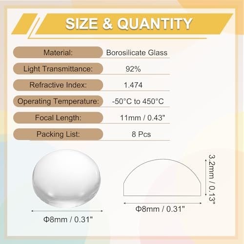 Convex Lens, for DIY Office Desk Home Science Experiment view 2