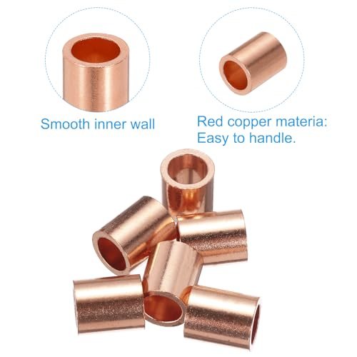 Copper Crimping Loop Sleeve End view 4