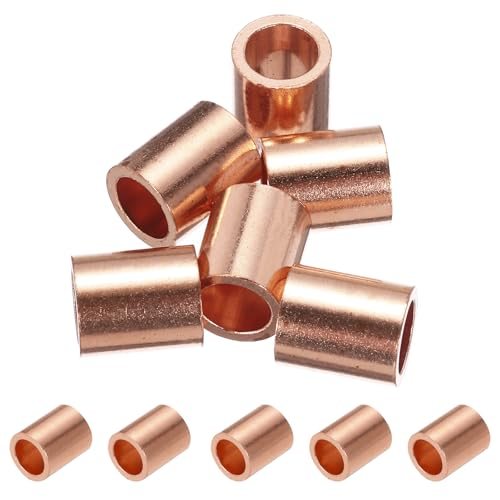 Copper Crimping Loop Sleeve End — PATIKIL