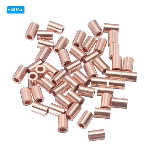 Copper Crimping Loop Sleeve End view 3