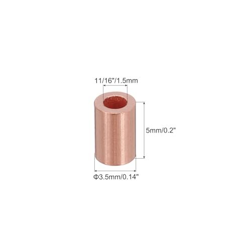 Copper Crimping Loop Sleeve End view 2
