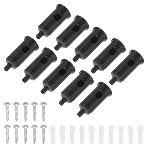 Cord Grip Connector 10 Set Adjustable Steel Wire Rope Cable Clamp — PATIKIL