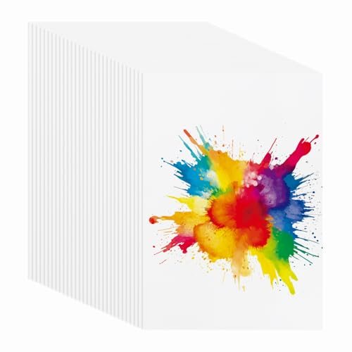 Cotton Watercolor Paper 140lb/300 GSM Hot Press Water Coloring Paint Paper — PATIKIL