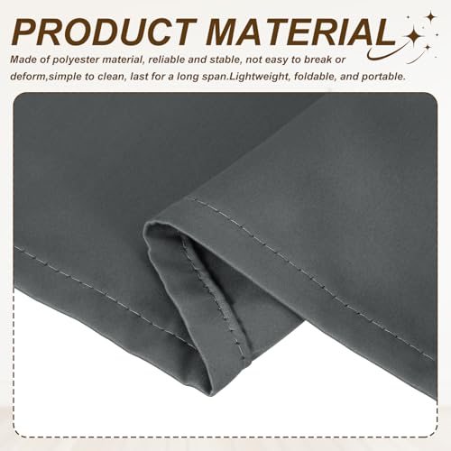 Cubicle Curtain, 39x48 Inch Dark Gray Partition Room Divider Curtains view 4