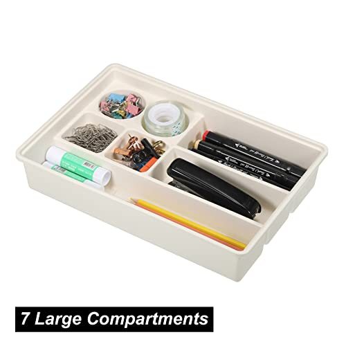 Desk Drawer Organizer Tray, Adjustable Drawers Organizers view 3