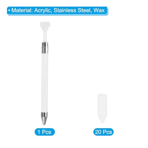 Diamond Art Pen with Wax, Diamond Art Accessories Refillable Wax Pen with view 3
