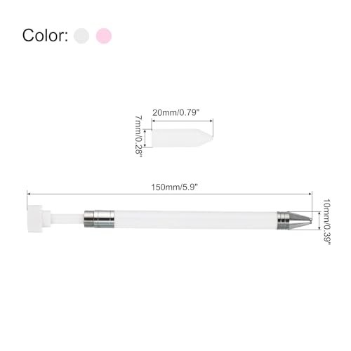 Diamond Art Pen with Wax, Rhinestone Picker Accessories 2Pcs Refillable view 2