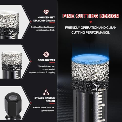 Diamond Tile Hole Saw Kit view 4