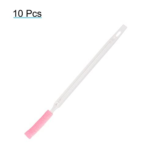 Disposable Crevice Brushes, 10 Packs Flannel Scrub Cleaning Small Hole view 3