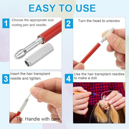 Doll Hair Rooting Holders Tool view 4