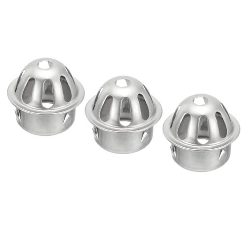 Dome Gutter Guard Filter 2 Inch, 3 Pack 304 Stainless Steel Downspout — PATIKIL