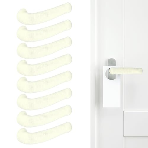 Door Handle Cover, Extended Knitted Door Knob Covers Protector Knob — PATIKIL