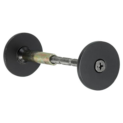 Door Knob Hole Cover Plate 1 3/16" Dia. Deadbolt Cover Plate, Matte — PATIKIL