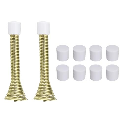 Doorstops 3" Spring Door Stop Metal Wall Protector Doorstop — PATIKIL