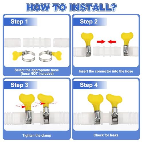 Drain Hose Connector 3-Way Washing Machine Drain Hose Adapter view 5
