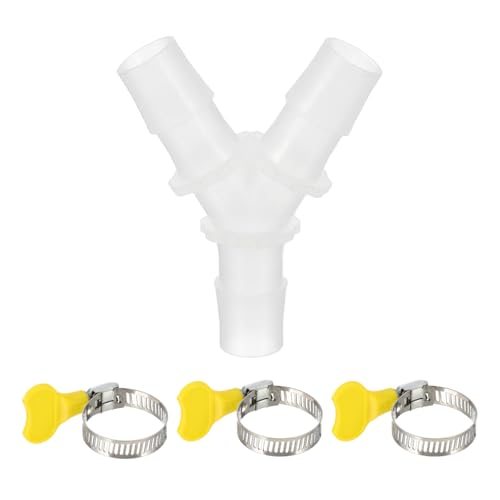 Drain Hose Connector 3-Way Washing Machine Drain Hose Adapter — PATIKIL