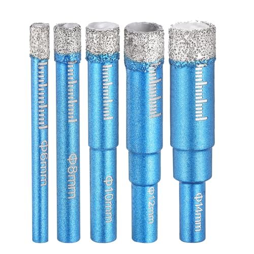 Dry Diamond Core Drill Bit Set — PATIKIL