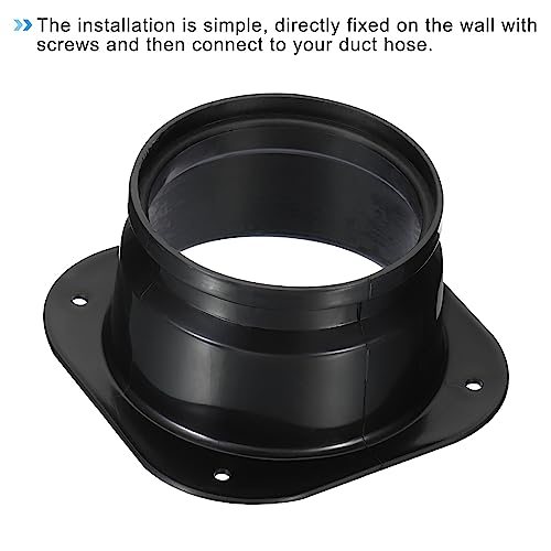 Dryer Vent Wall Plate Square view 4